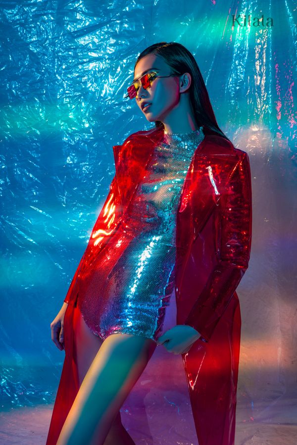 Váy sequin ánh kim 